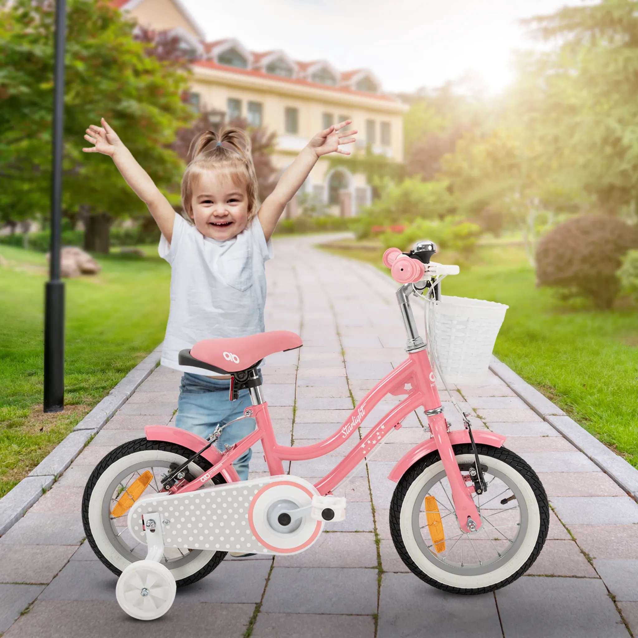 Actionbikes Kinderfahrrad Starlight 12 Zoll stimmiges Gesamtbild